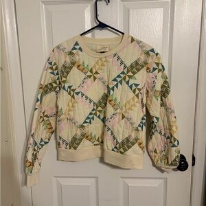 Universal Thread Multicolor barn quilt sweatshirt